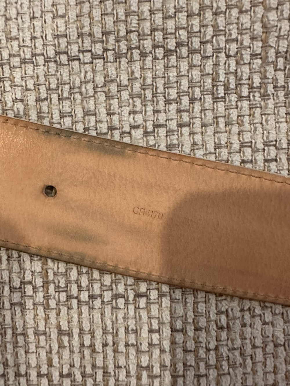 Louis Vuitton Damier Azur LV Initiales Belt - Picture 8 of 11
